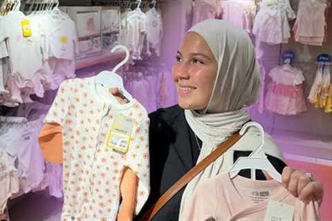 Finally Buying BABY clothes 🤍 | Loumed