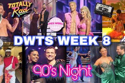 DWTS Season 31 ✰ Week 8 Recap *90'sNight*