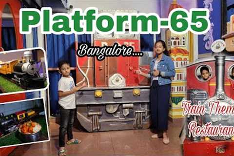 Platform 65 - The Train Themed Restaurant Bangalore || Food Review || Food Vlog || Team FunnyFam