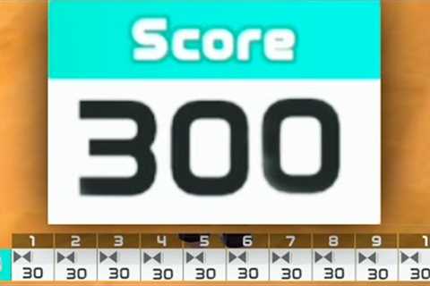 Nintendo Switch Sports Bowling A 300 | STRIKES EVERY TIME ( TUTORIAL)