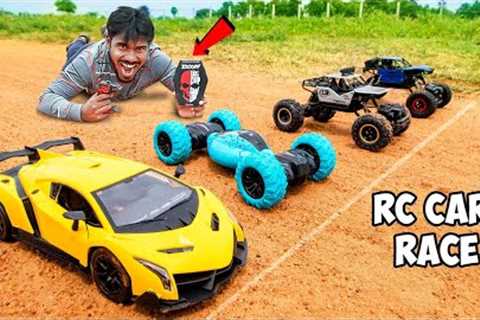 Intense RC Car Race, Loser Eat JOLOCHIPS | Mad Brothers