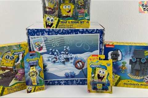 SpongeBob SquarePants Opening Toy Collection Review | Vinyl Figures