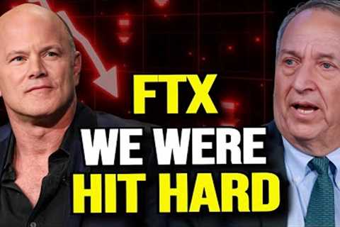 FTX Collapse - I’m Angry and Frustrated, Mike Novogratz and Larry Summers