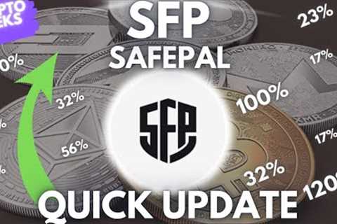 SFP SafePal Quick Update - Crypto Price Prediction, and Analysis !!