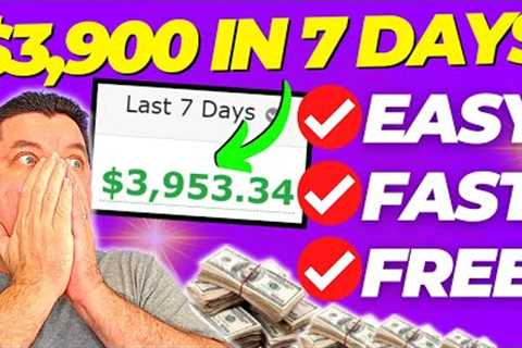 Easiest Way To Make PASSIVE INCOME With AFFILIATE MARKETING For FREE &amp; Earn Over $3900/Wk