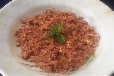 Onion Coconut Tamarind Dip/ Dinner Recipes / Coconut Recipes / Onion Recipes / Tamarind Recipes 1259