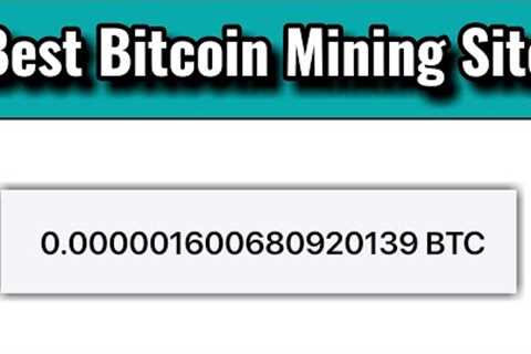 Best Bitcoin Cloud Mining Site| Low Investment | BTC Mining | Mining | kufarm