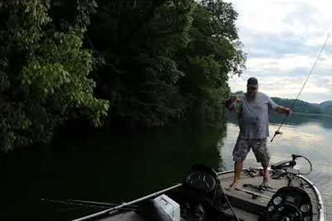 First Time Fishing Boone Lake TN