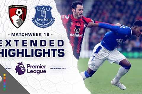 Bournemouth v. Everton | PREMIER LEAGUE HIGHLIGHTS | 11/12/2022 | NBC Sports