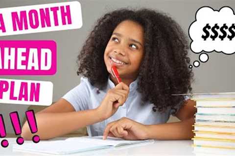 A Month Ahead Plan | How We Plan to Get a Month Ahead with Our Bills | Better than an Emergency Fund