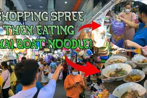 SHOPPING SPREE IN BANGKOK THAILAND @ PRATUNAM MARKET