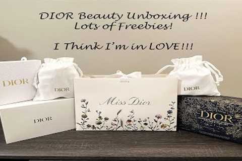 My First Dior Beauty Unboxing Haul!!!