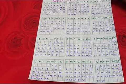 #Calendar Game.#Puzzle Game. #Mind Game..#Written Game.