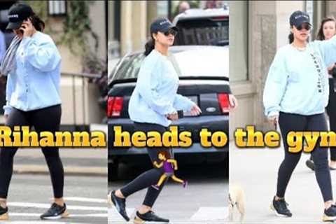 ☆Rihanna☆ went to the gym in New-York City ...