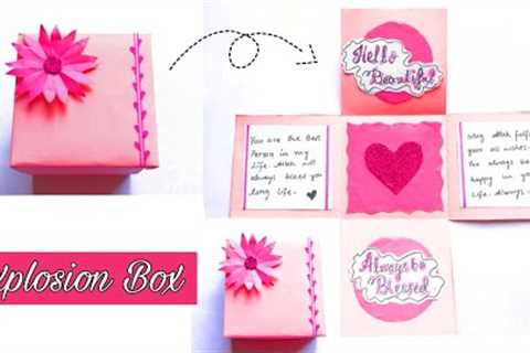 How to make explosion box at home ? | Easy Explosion Box | @LIK Art and Craft |