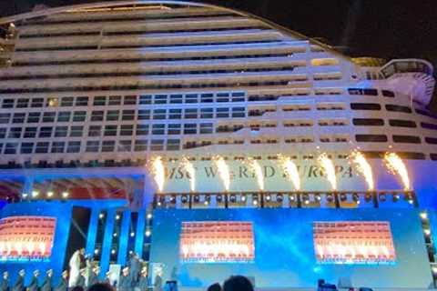 MSC World Europa Christening in Qatar