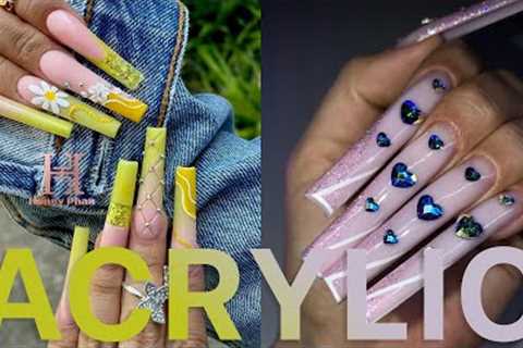 ✨279✨ 10+ Lovely wonderful Beautiful Acrylic Nail Art Designs Tutorial Ideas