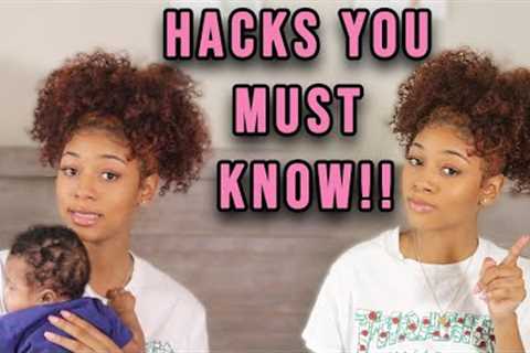 NEWBORN BABY HACKS,TIPS,&amp; TRICKS| First Time moms! (No more crying)