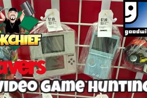 Okchief Video Game Hunting EP. 253 My Saver, Goodwill &amp; Local Thrift Store Haul