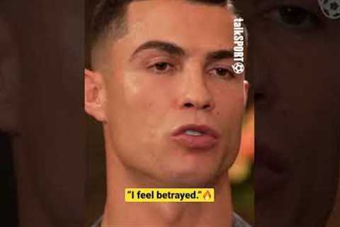 Cristiano Ronaldo feels betrayed by Erik ten Hag and Manchester United 🤯🔥