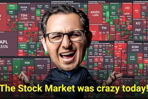 The Stock Market Plunged Again today