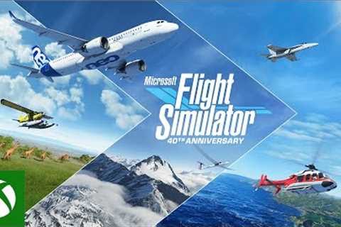 Microsoft Flight Simulator 40th Anniversary Edition - Available now