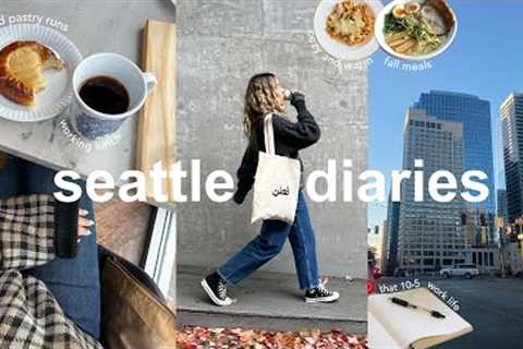 seattle diaries | apartment updates, busy work days &amp; new hobbies