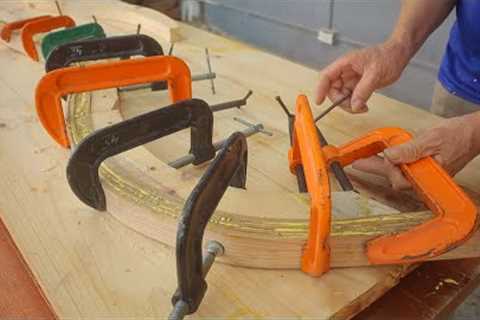 Extremely Skillful Woodworking Techniques From Wooden Strips // Very Creative Relaxing Chair Design