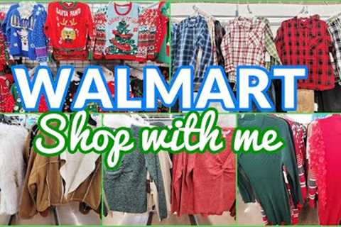 WALMART SHOP WITH ME CHRISTMAS CLOTHES WOMEN'S CLOTHING DRESSES BLOUSES JACKETS