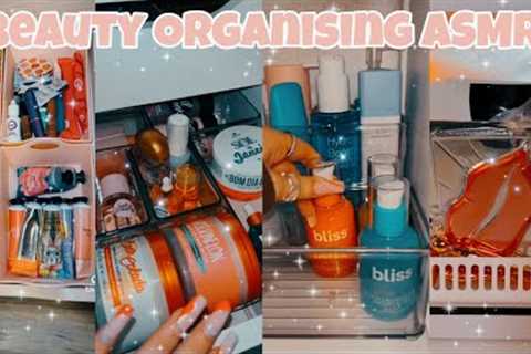 Organising Beauty Products ASMR Compilation | Tiktok Aesthetics | #tiktok #asmr
