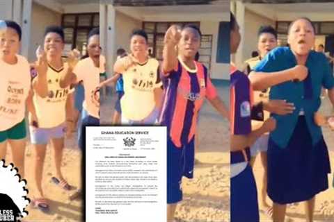 SHS Girls in viral video 'inzorting' Akuffo Addo Found. GES Releases Statement