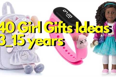 40 Kids Gifts Ideas For Girls 3_15 Years old #gift #present