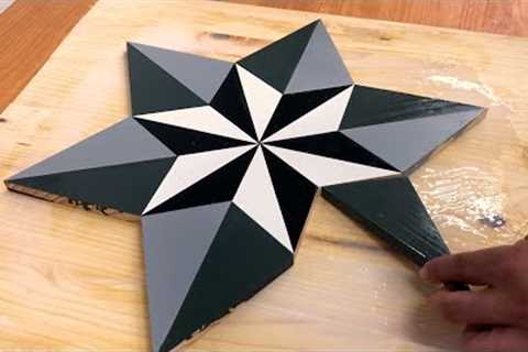 Amazing Woodworking - Creates Unique Designs and Art - DIY Beautiful Wall Clock
