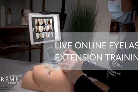 Xtreme LIVE Online™ Eyelash Extension Certification Training &amp; Career Builder Packages