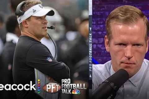 Josh McDaniels has brought the Patriot Way to the Las Vegas Raiders | Pro Football Talk | NFL on NBC