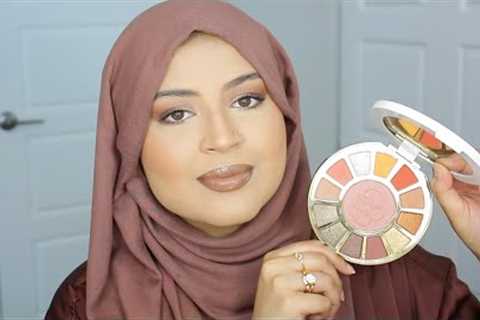 SOFT GLAM FALL MAKEUP TUTORIAL | *NEW* TARTE RAINFOREST TEMPTATIONS EYE &amp; CHEECK PALETTE..