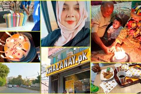 Vlog 158❤️Shopping Vlog with Papa❤️Lunch At KFC❤️Birthday Ka Surprise Dya❤️Kiski Birthday Ha❤️