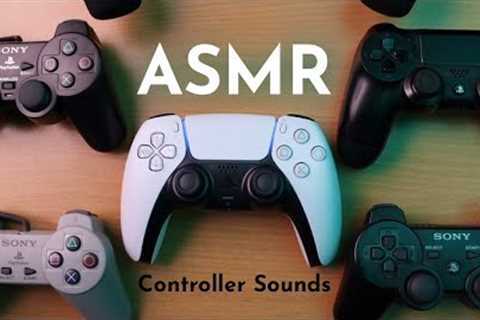 ASMR PS5 - EVERY PlayStation Controllers Sound Comparison 🎮 (Shockingly Different!)
