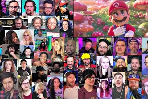 The Super Mario Bros. Movie Teaser Trailer Reaction Mashup