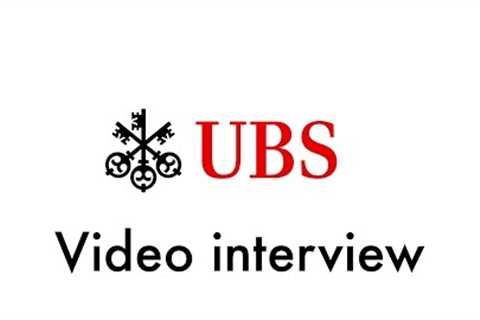 Video interview questions for GTP or internship in UBS (Wealth Management)