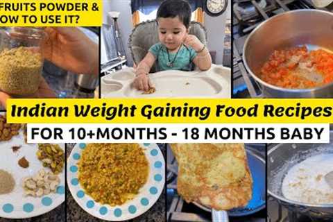 What My 17 Months Old Toddler Eats? Indian Weight Gaining Recipes~Dry Fruits Powder &amp; How to..