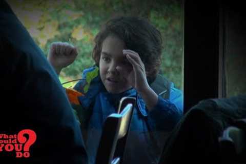 Mom makes son stand outside in cold for a timeout l First Broadcast on 12/3/2013