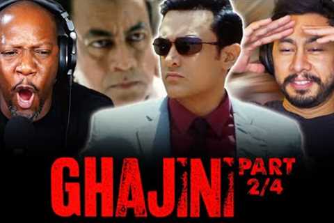 GHAJINI Movie Reaction Part 2/4! | Aamir Khan | Asin Thottumkal | Jiah Khan | A.R. Murugadoss