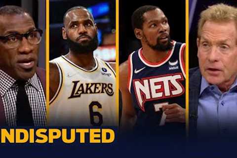 UNDISPUTED - Kevin Durant calls LeBron James a ‘top-two, top-three player’ ever - Skip &amp; Shannon