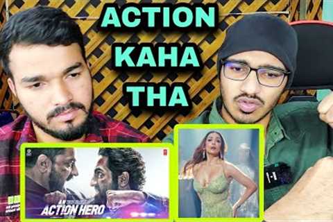 An Action Hero Trailer Reaction | Ayushmann Khurrana | Jaideep Ahlawat