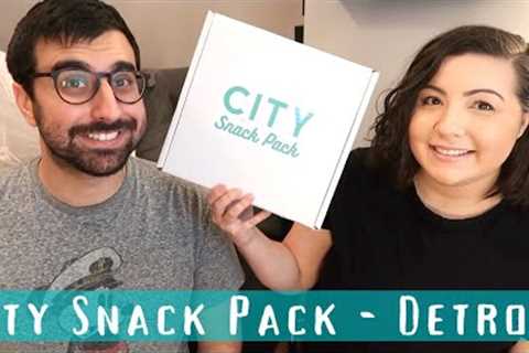 Detroit City Snack Pack | 2020 | Brand New Snack Box | Unboxing and Taste Test