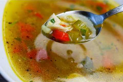 Easy and delicious Chicken Soup Recipe‼️ You Will LOVE It!