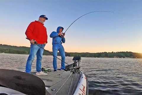 Catching LOADS Of Fall Bass Fishing Topwater Lures!!