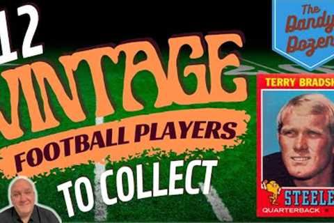 The Dandy Dozen🏈: 12 Players Whose Vintage Football Cards Are Worth Collecting!