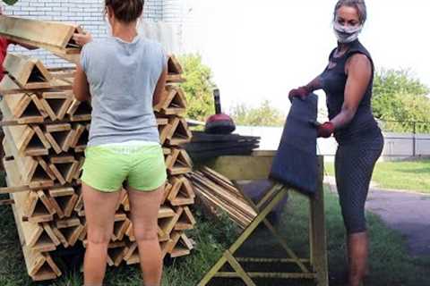 🔴Amazing Woodworking Using Primitive Technology - Building Fence Not Like Everyone Else. Ep2